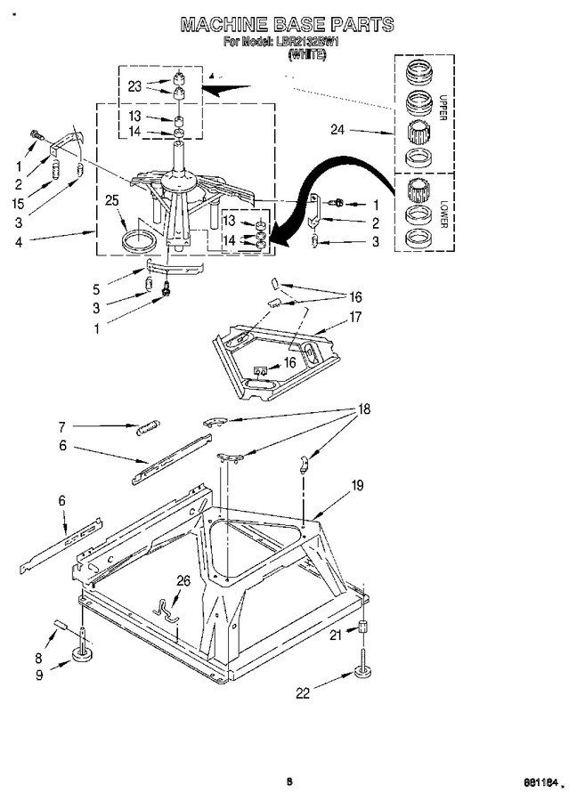 Diagram for LBR2132BW1