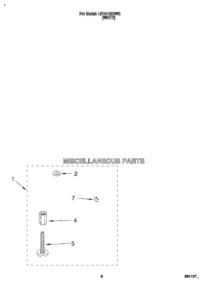 Diagram for LBR4132BW0