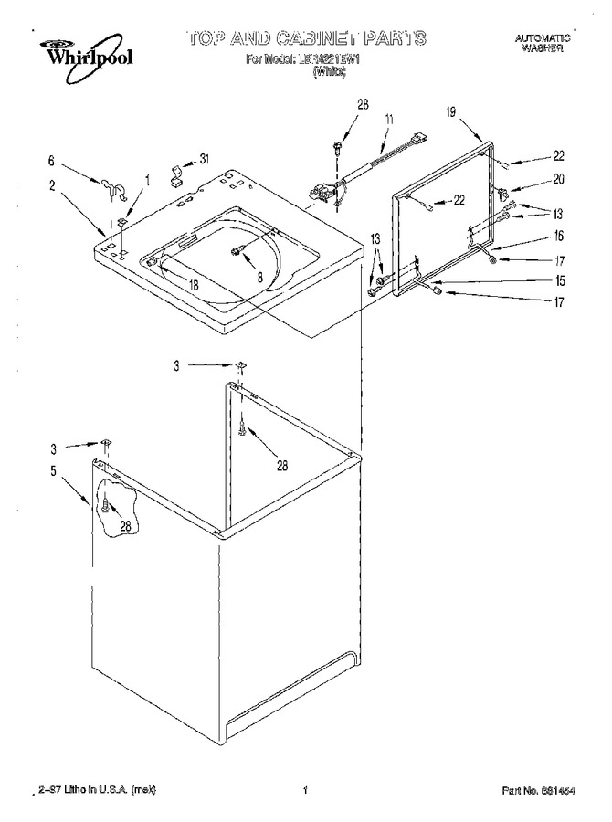 Diagram for LBR4221EW1