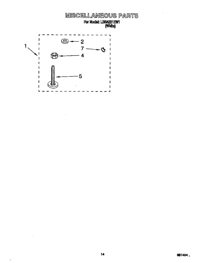 Diagram for LBR4221EW1