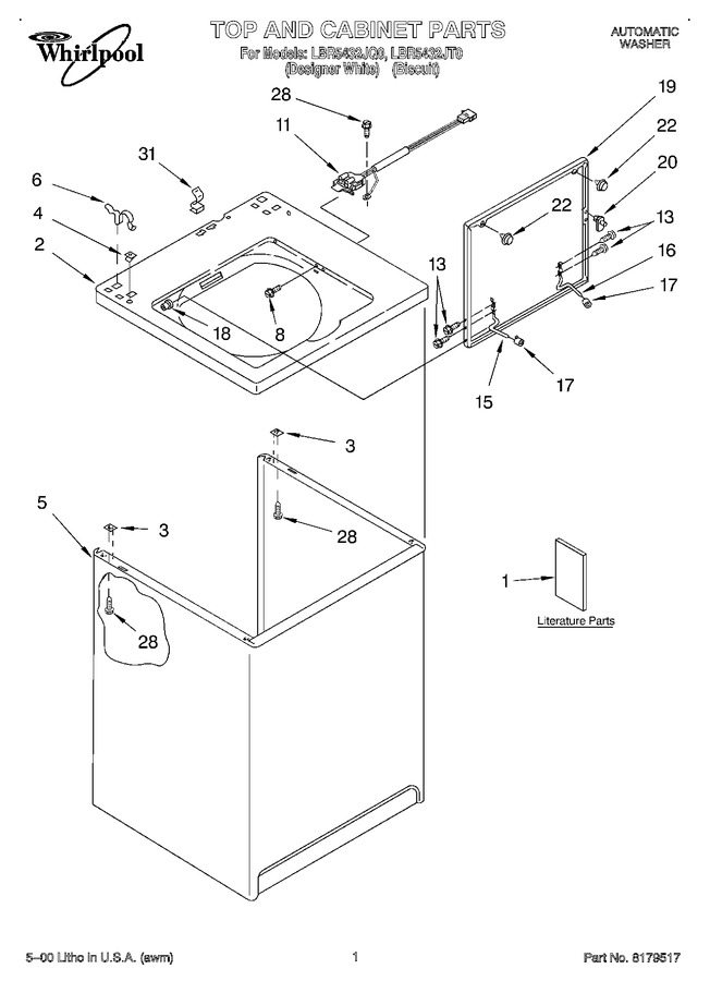 Diagram for LBR5432JT0