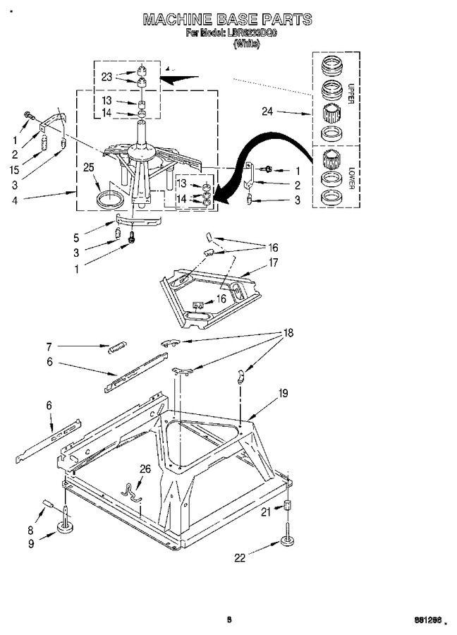 Diagram for LBR6233DQ0