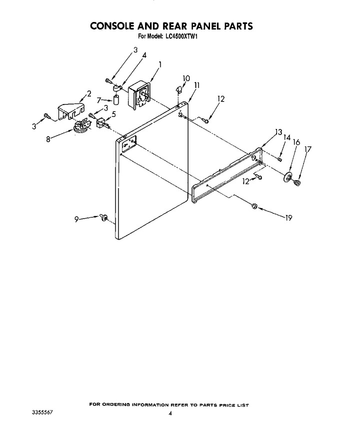 Diagram for LC4500XTW1