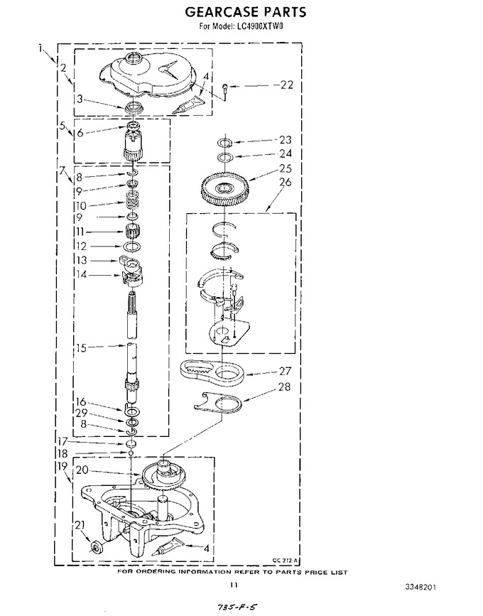 Diagram for LC4900XTW0