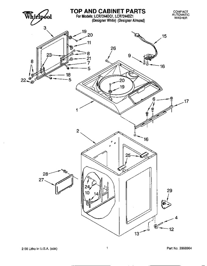 Diagram for LCR7244DQ1