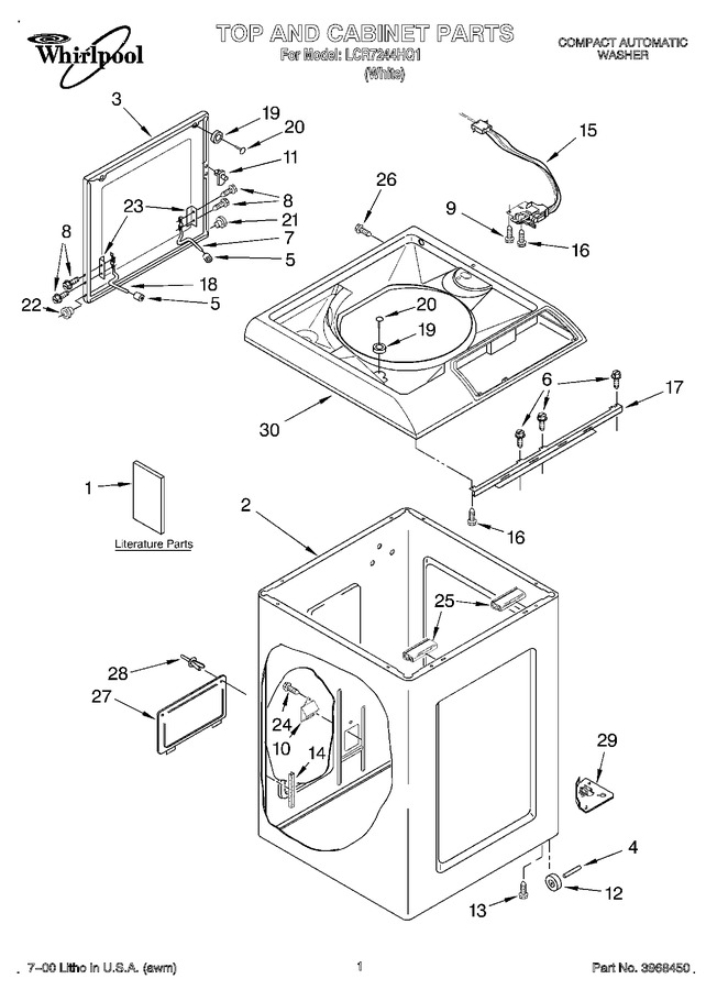 Diagram for LCR7244HQ1