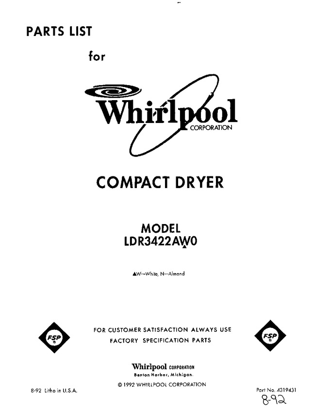 Diagram for LDR3422AN0