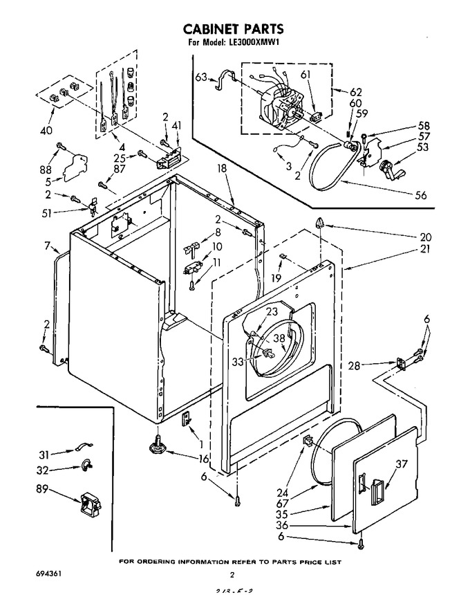 Diagram for LE3000XMW1