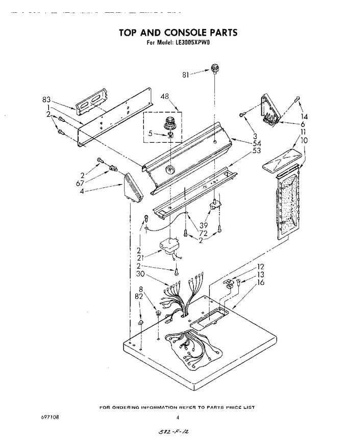 Diagram for LE3005XPW0