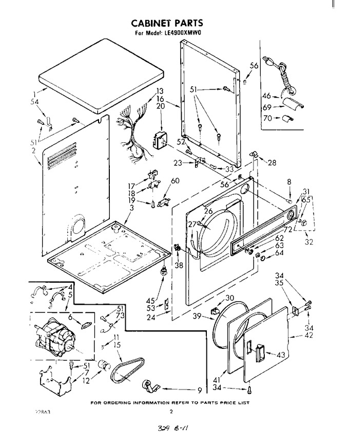 Diagram for LE4900XMW0