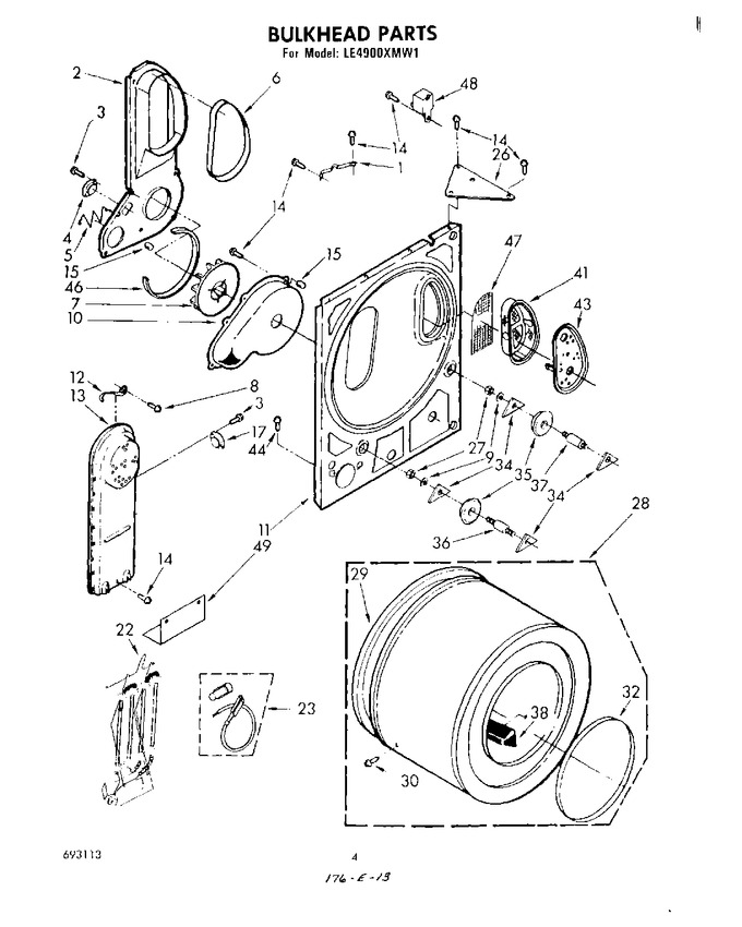 Diagram for LE4900XMW1
