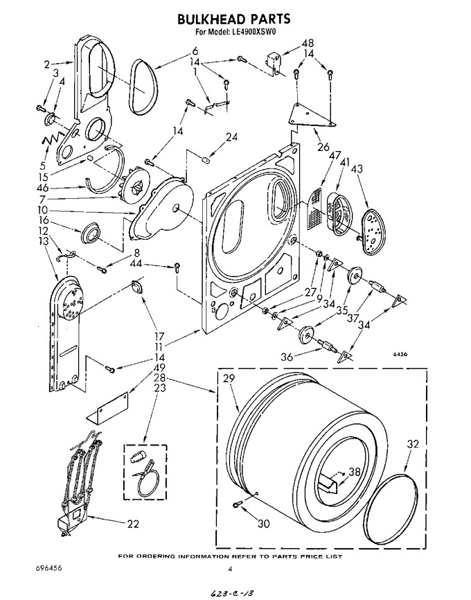 Diagram for LE4900XSW0