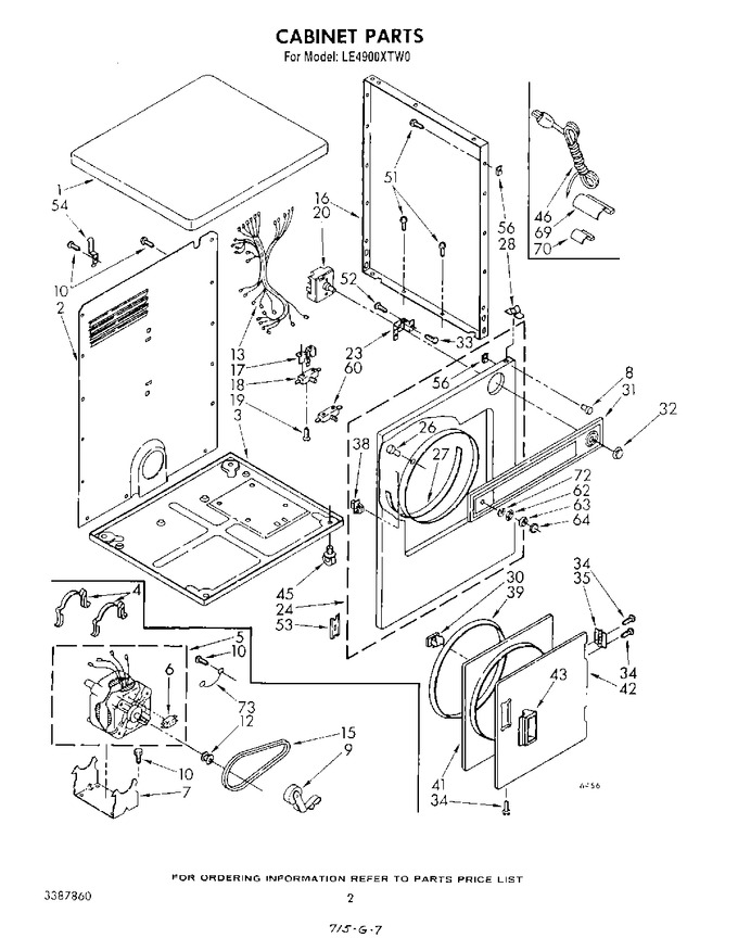 Diagram for LE4900XTW0