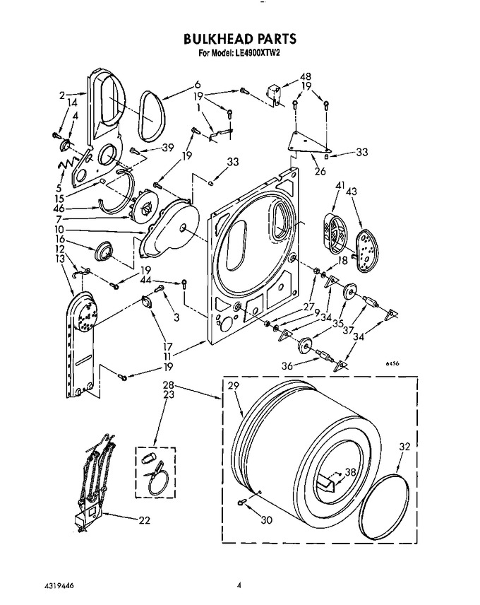 Diagram for LE4900XTW2
