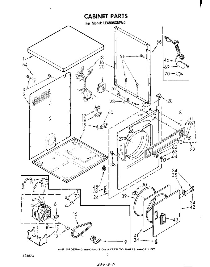 Diagram for LE4905XMW0