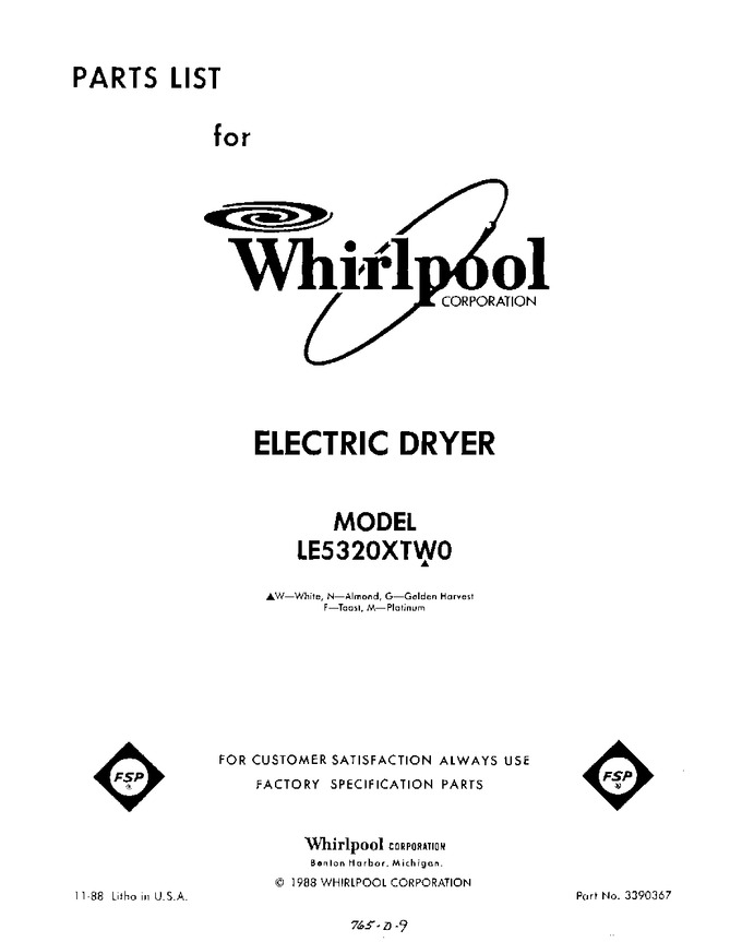 Diagram for LE5320XTN0