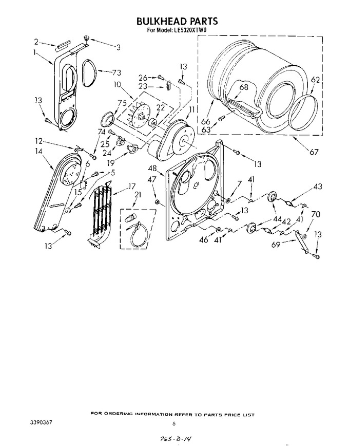 Diagram for LE5320XTM0