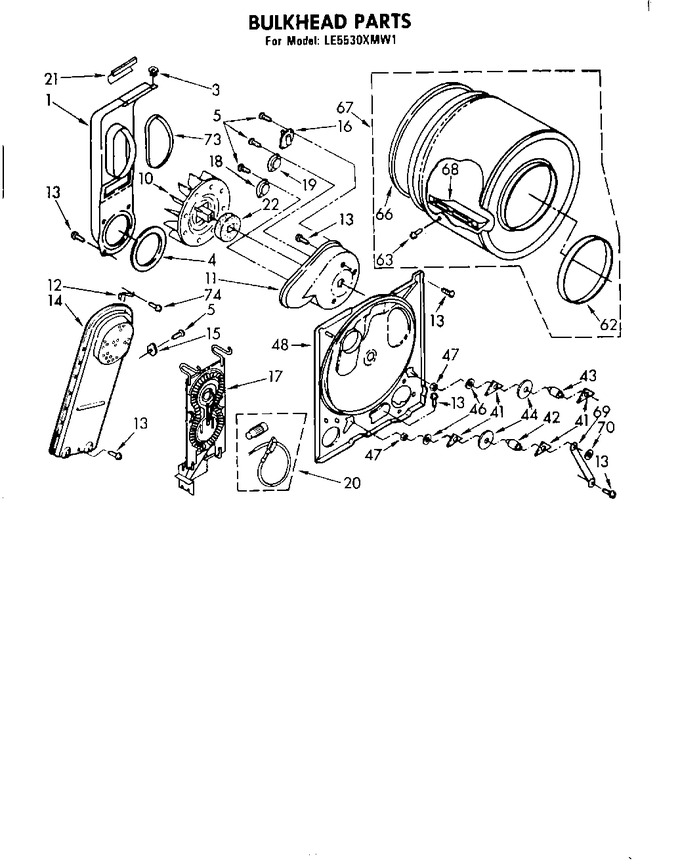 Diagram for LE5530XMW1