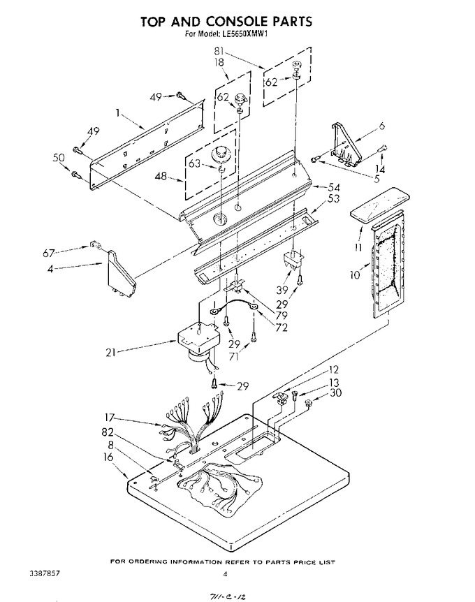 Diagram for LE5650XMW1