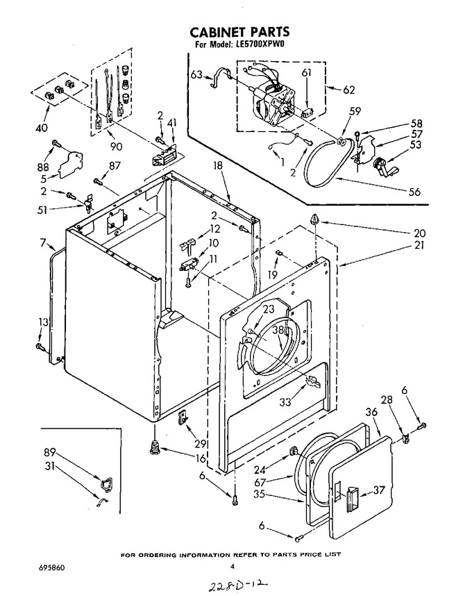 Diagram for LE5700XPW0