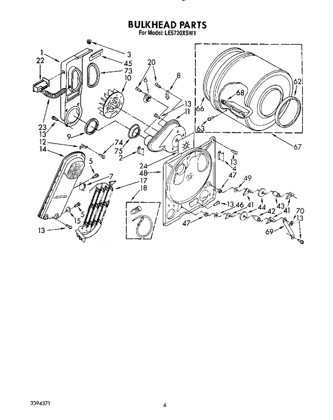 Diagram for LE5720XSW1