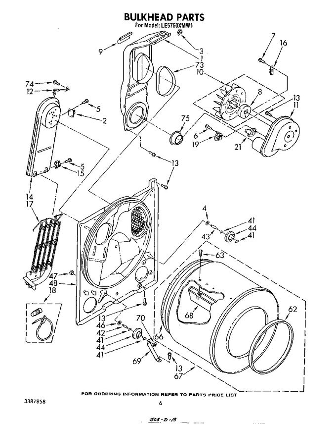 Diagram for LE5750XMW1