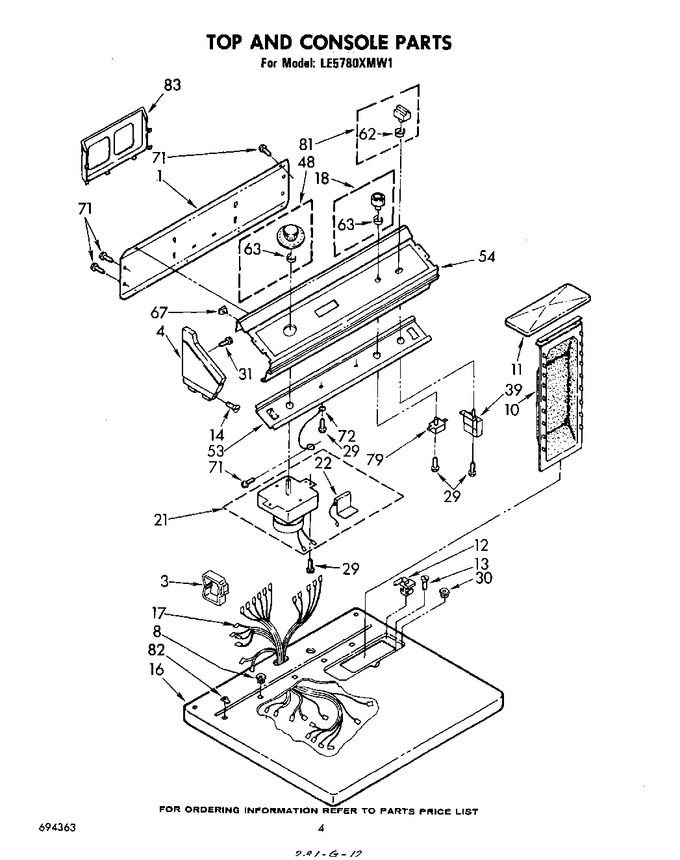 Diagram for LE5780XMW1