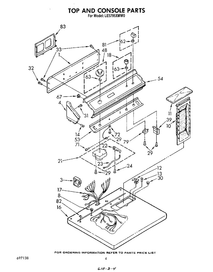 Diagram for LE5795XMW0