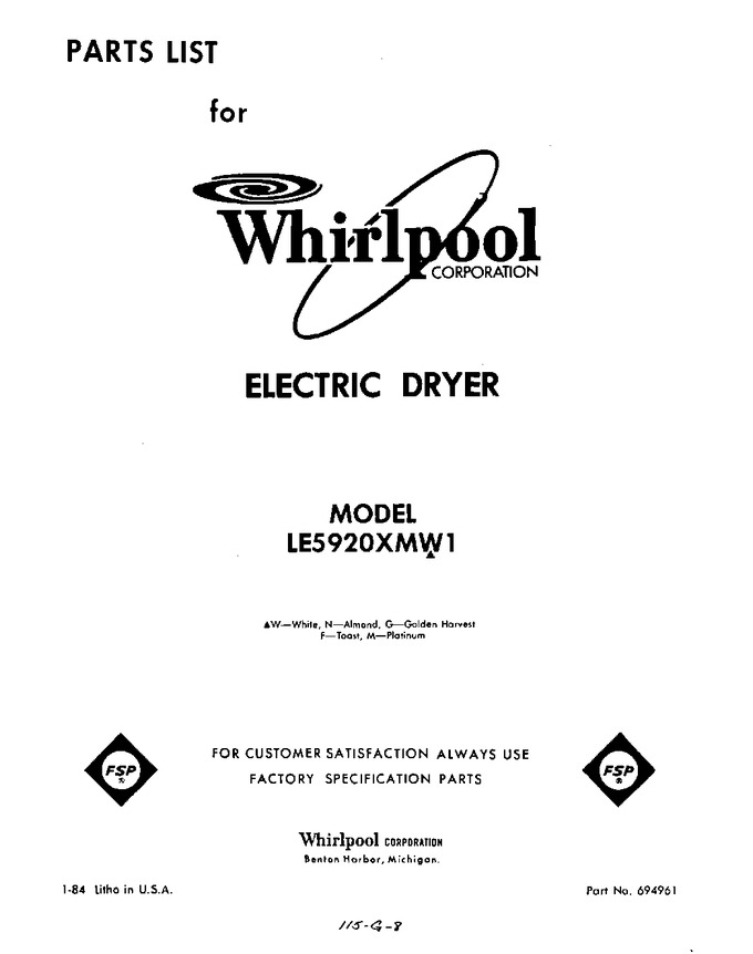 Diagram for LE5920XMW1