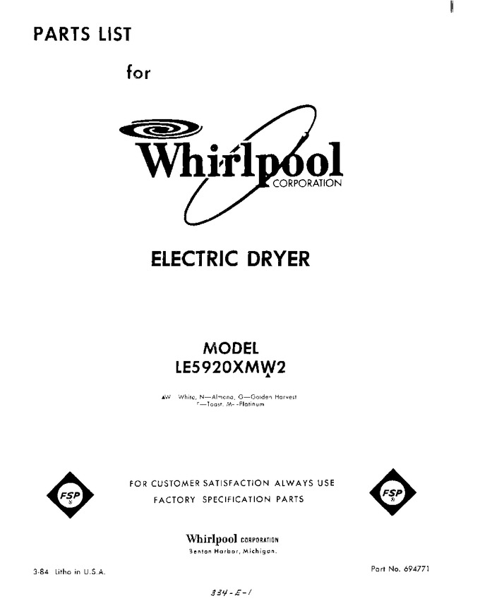Diagram for LE5920XMW2