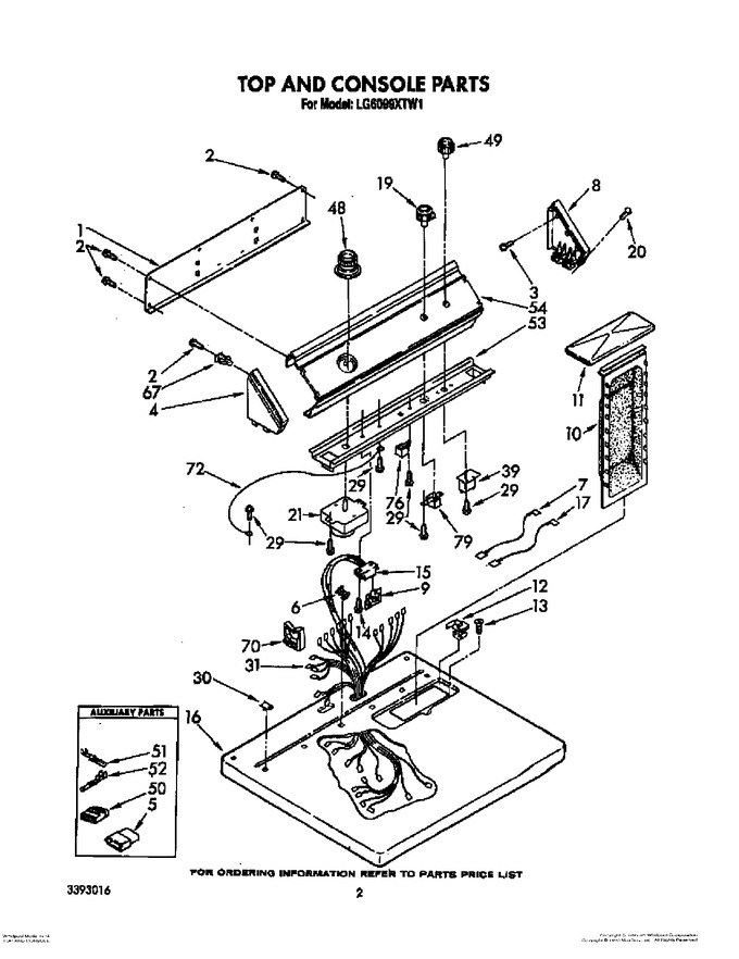 Diagram for LE6098XTN1