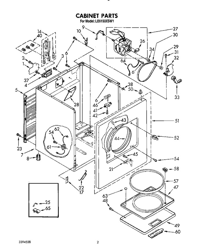 Diagram for LE6150XSW1