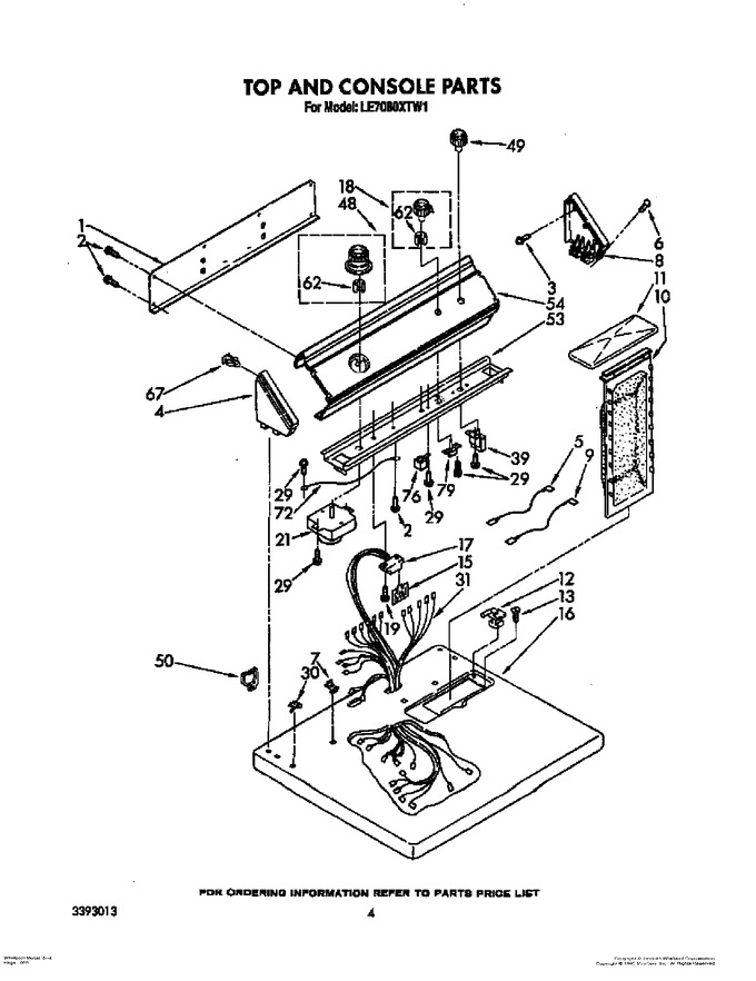 Diagram for LE7080XTW1