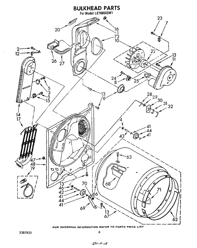 Diagram for LE7680XSW1