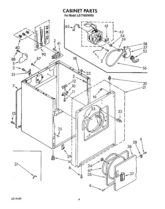 Diagram for LE7760XWN0