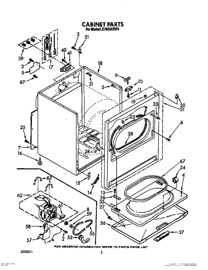 Diagram for LE7800XSW3