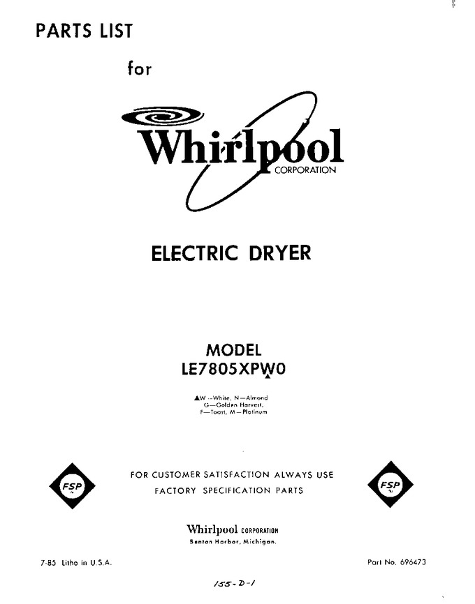 Diagram for LE7805XPW0
