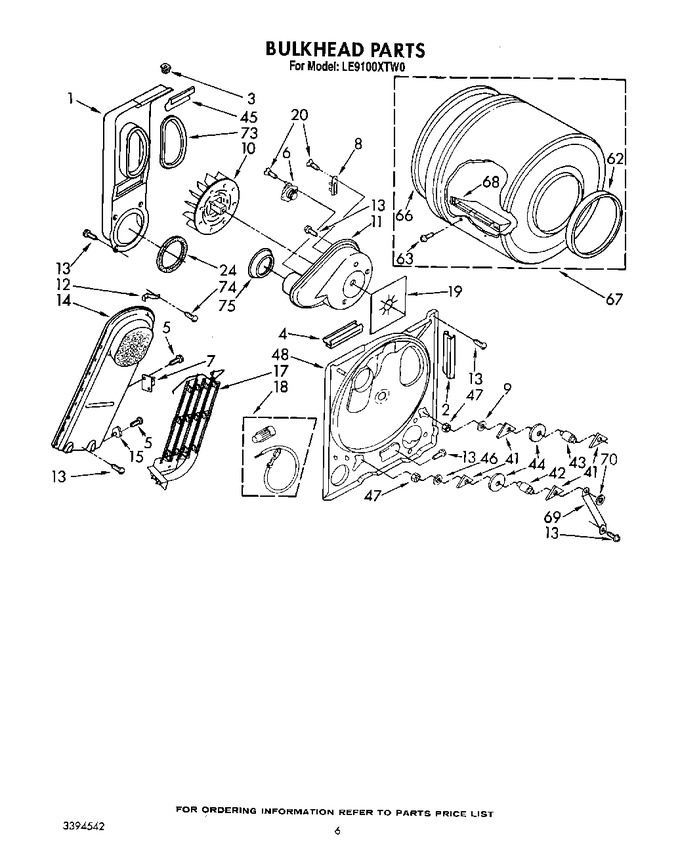 Diagram for LE9100XTW0