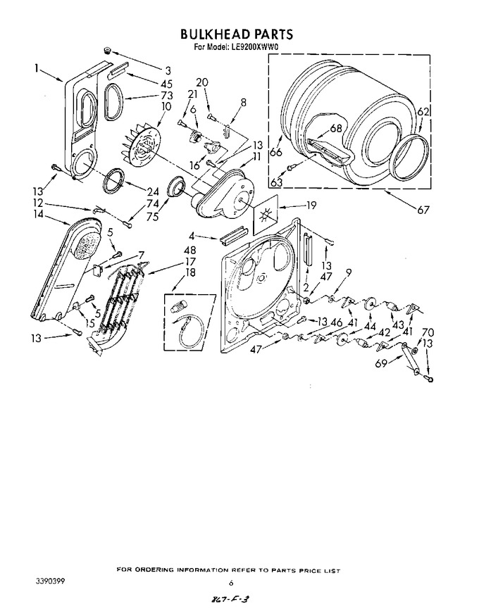 Diagram for LE9200XWW0