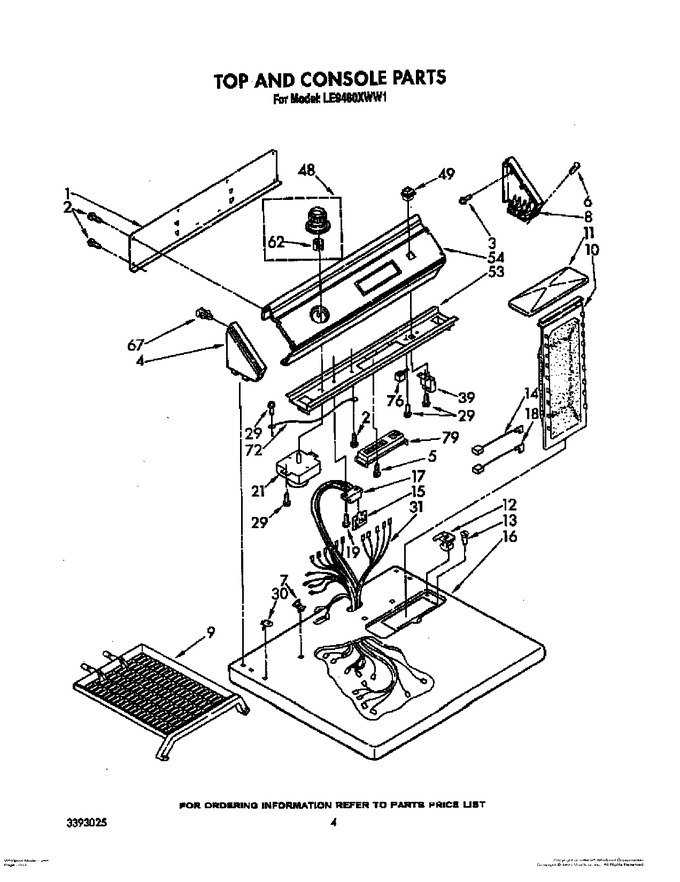 Diagram for LE9480XWG1