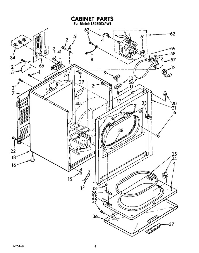 Diagram for LE9800XPM1