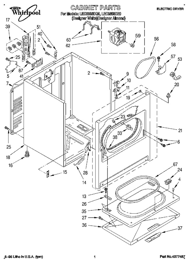 Diagram for LEC8858DZ0