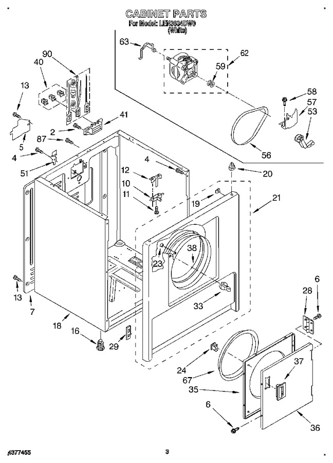 Diagram for LEN3634DW0