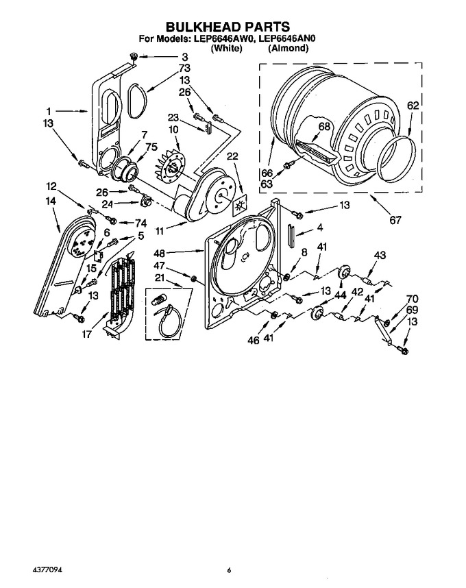 Diagram for LEP6646AW0