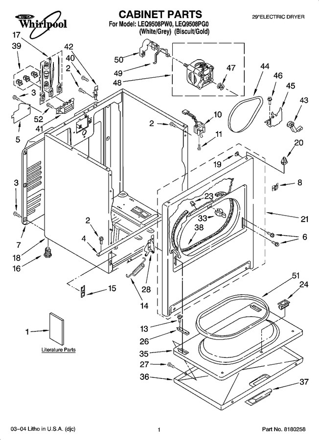 Diagram for LEQ9508PW0