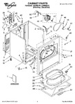 Diagram for 01 - Cabinet Parts