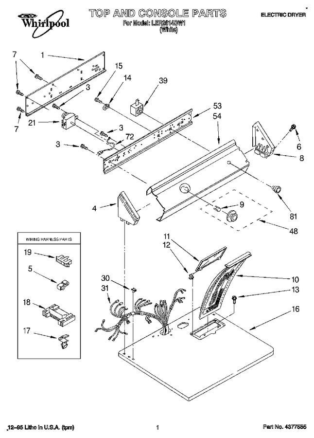 Diagram for LER2614DW1