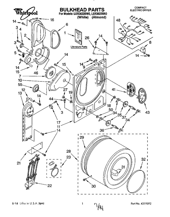 Diagram for LER3622BW0