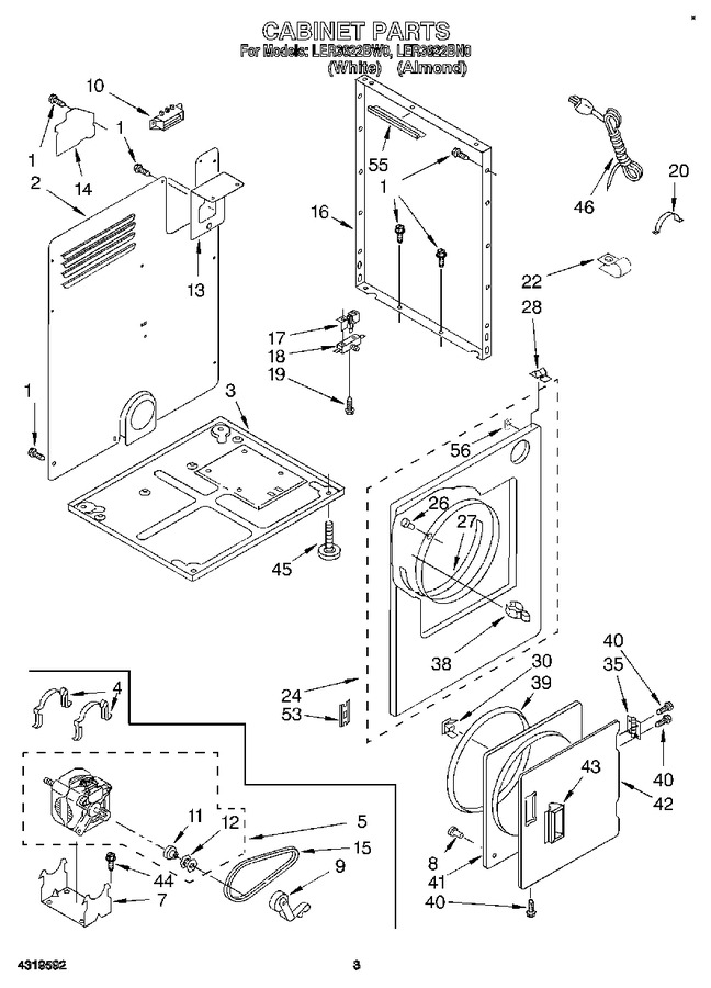 Diagram for LER3622BW0