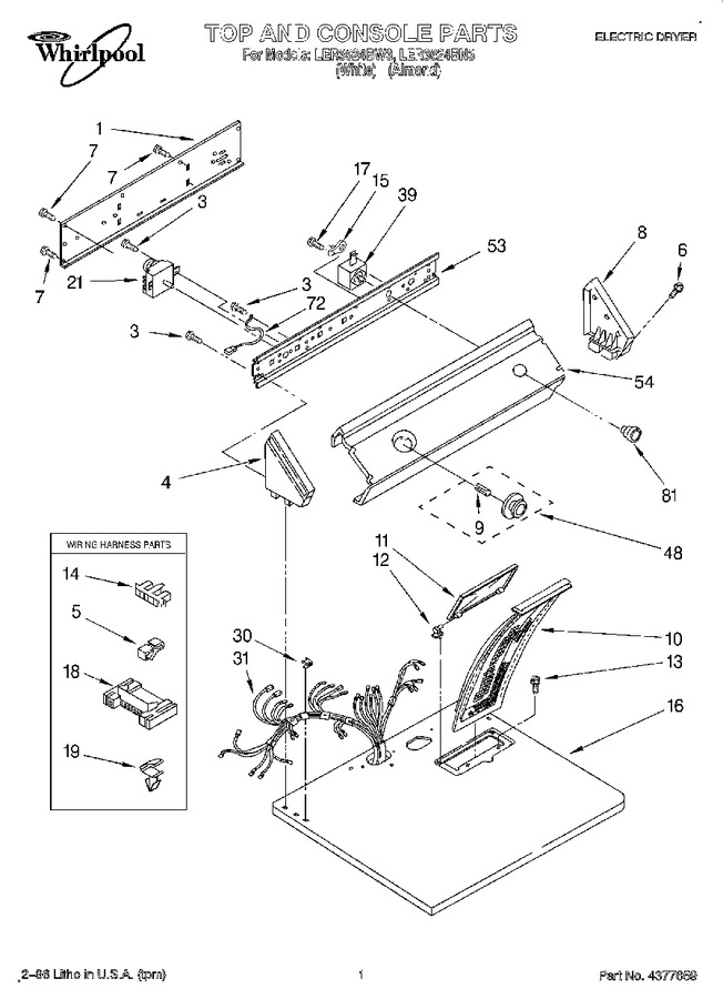 Diagram for LER3624BW3